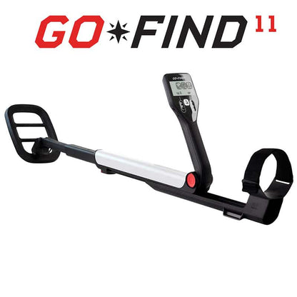 Minelab Go-Find 11 full profile with folding shaft extended