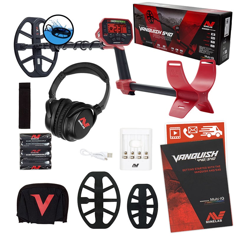 Minelab VANQUISH 540 Pro Pack Metal Detector