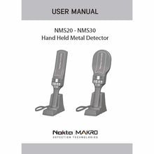 Nokta NMS20 | NMS30 Instruction Manual Digital