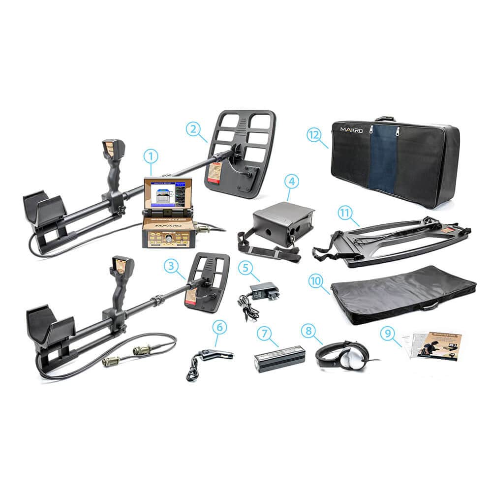 Jeohunter 3D system with carrying bags and complete accessory package