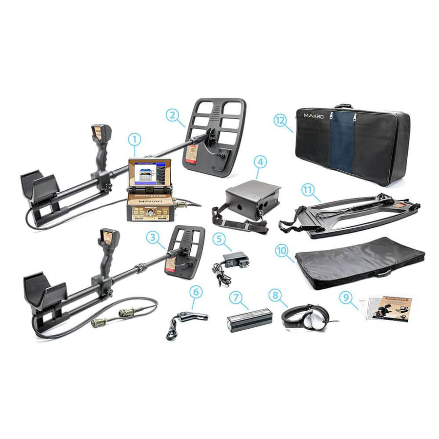 Jeohunter 3D system with carrying bags and complete accessory package