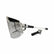 Nokta Premium Sand Scoop broken down into three components - scoop head, rod sections, and handle grip