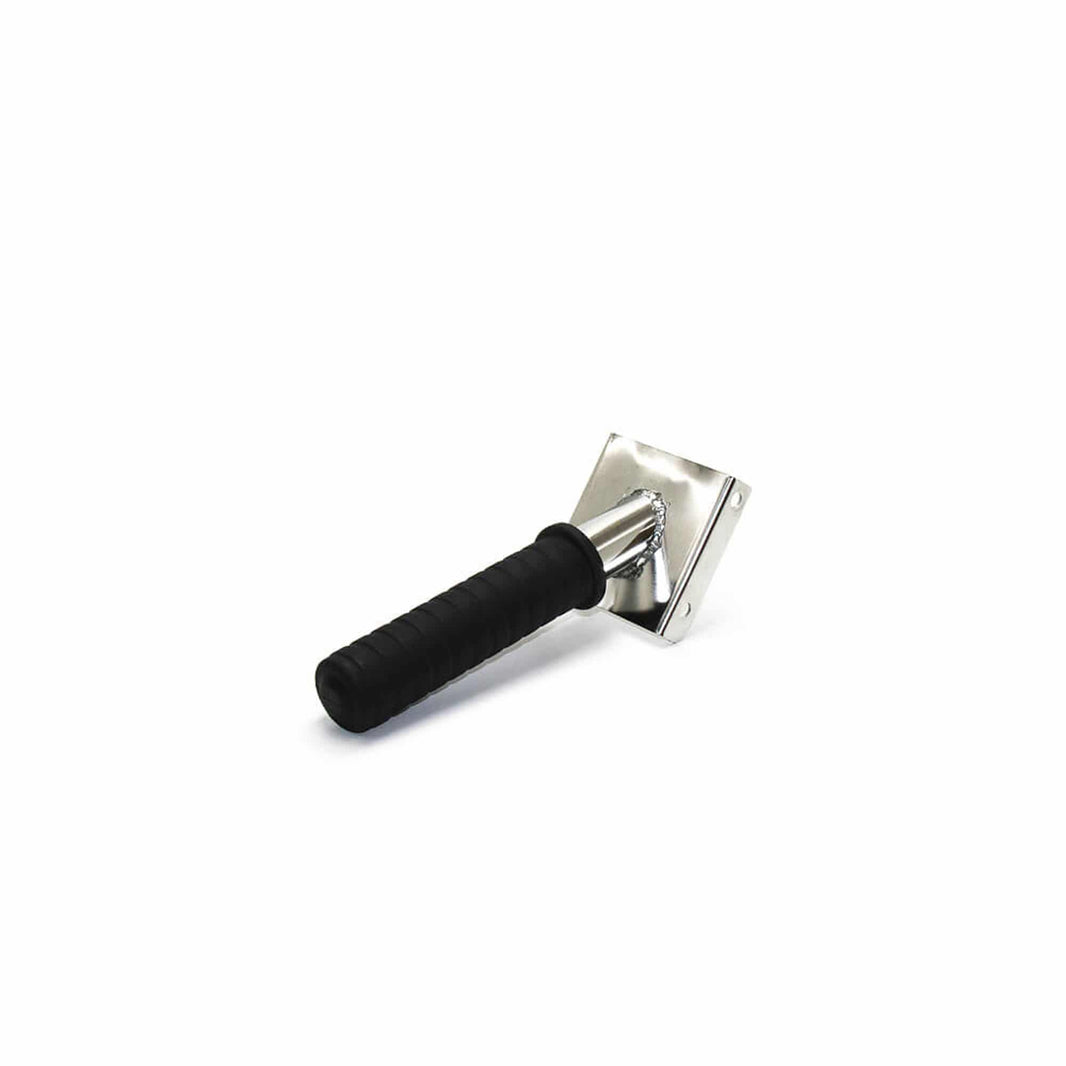 Nokta premium stainless steel sand scoop handle with non-slip grip, 6.9 inches long