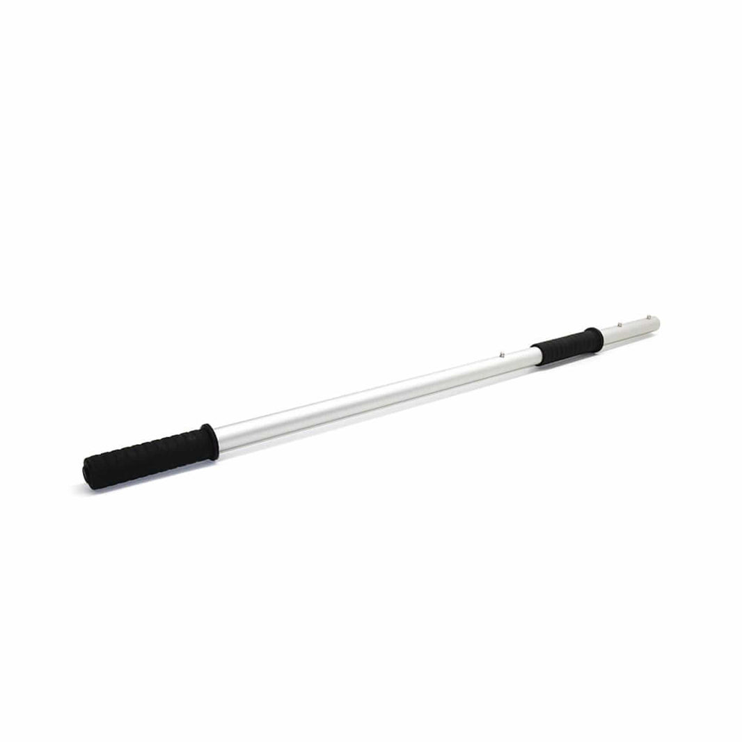 Close-up view of Nokta Premium Sand Scoop Rod Set components and assembly