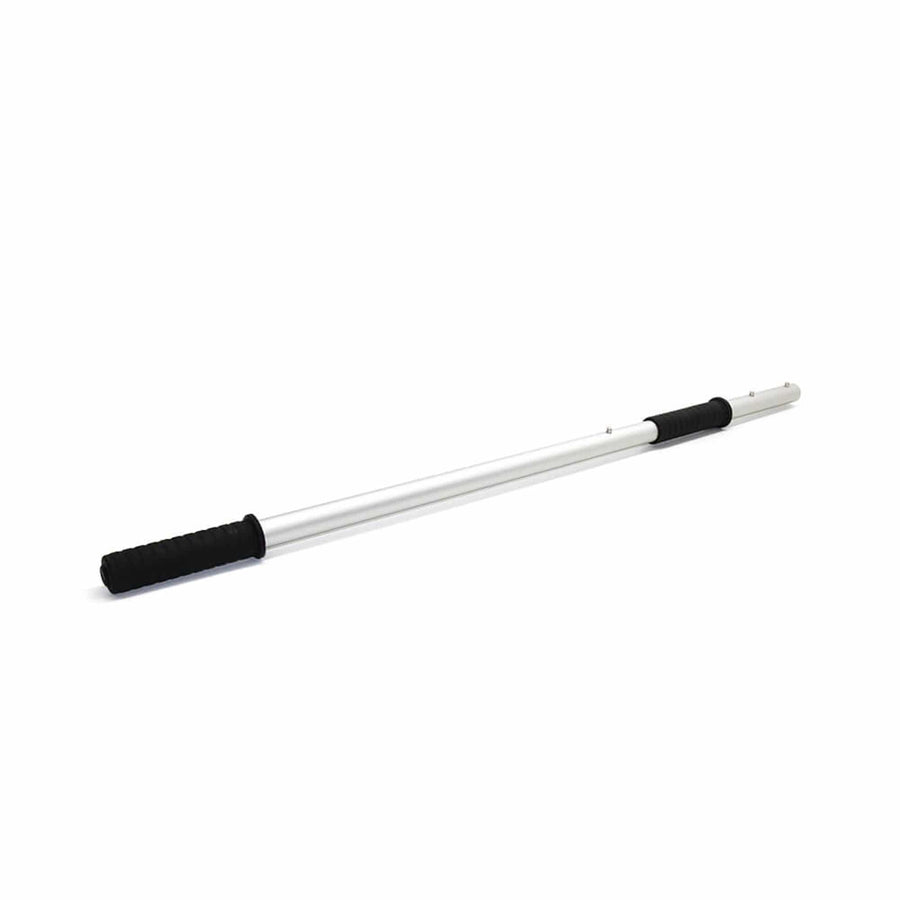 Close-up view of Nokta Premium Sand Scoop Rod Set components and assembly