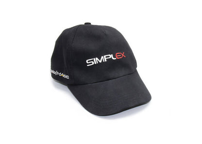 Black Nokta Simplex cap with embroidered logo displayed front view