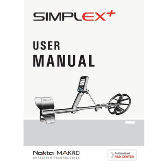 Nokta Simplex+ Instruction Manual Digital