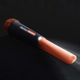 Nokta Pointer waterproof design being used underwater for beach metal detecting