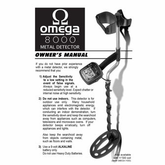 Teknetics Omega 8000 Instruction Manual Digital