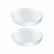 Two TerraX neodymium magnets showing 1/2 inch diameter and nickel-plated finish