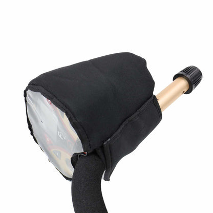 Fisher F2 metal detector rain cover packaging and product overview