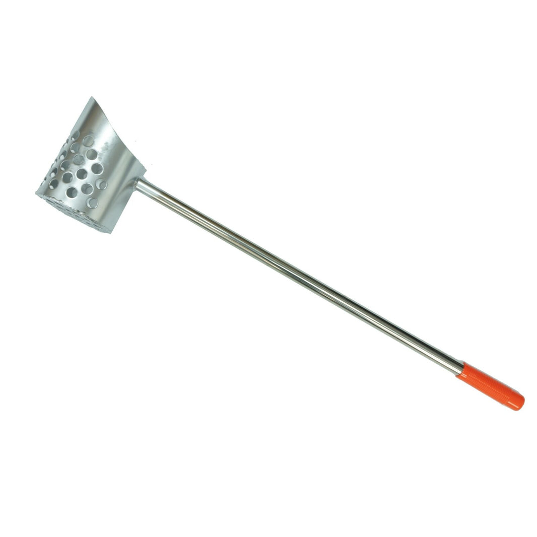 RTG 28-Inch Long Handle Stainless Steel Beach Sand Scoop for Dry Sand Detecting