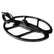 Nokta RC40 15.5x13 DD search coil with red branding and attached cable for Racer metal detector