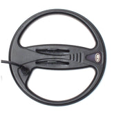 Close-up view of Nokta C23 coil connector and wiring for CF77 Coin Finder