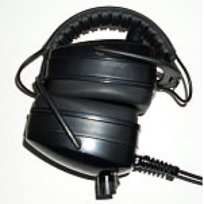 DetectorPro Black Widow Metal Detector Headphones with 1/4 in Angle Plug