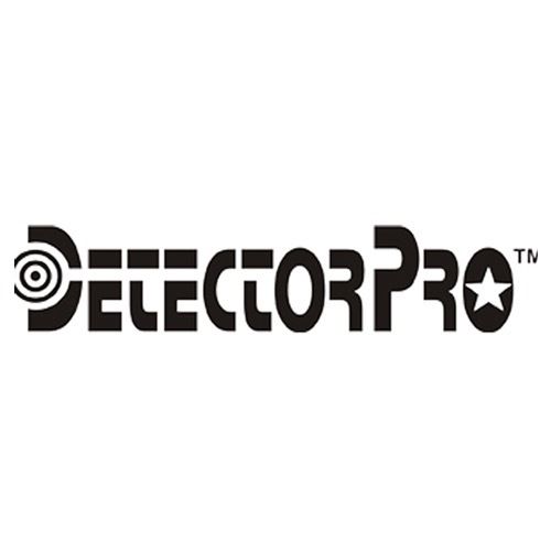 DetectorPro Gray Ghost headphones folded for storage and transport