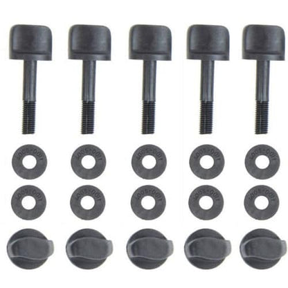 Minelab coil hardware kit showing nuts, bolts and washers for CTX 3030 detector