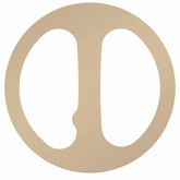 Coiltek 22 inch Goldstalker beige round coil cover skid plate protection