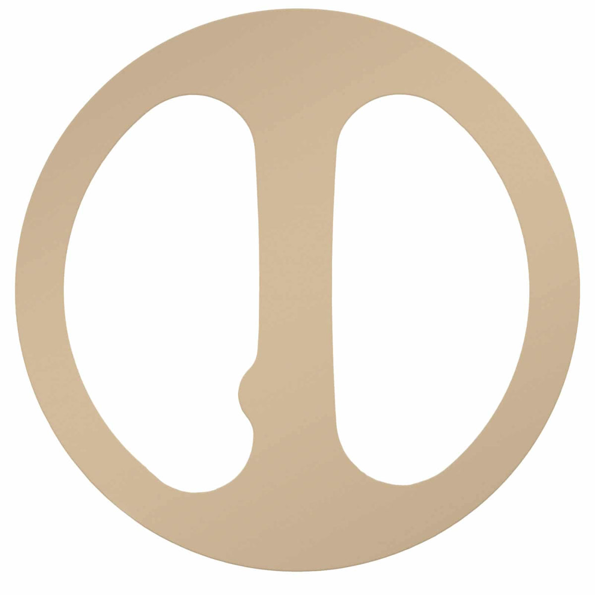 Coiltek 22 inch Goldstalker beige round coil cover skid plate protection
