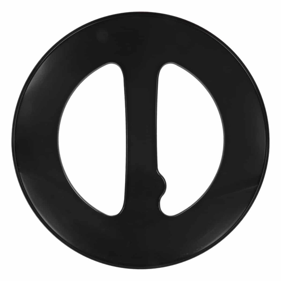 Coiltek 18" Round Coil Cover Hard Plastic Skidplate Black Scuff