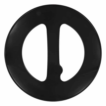 Coiltek 18" Round Coil Cover Hard Plastic Skidplate Black Scuff