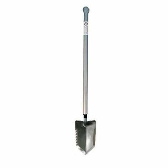 Lesche Sampson Pro-Series Shovel with Ball-Handle and Serrated Edge