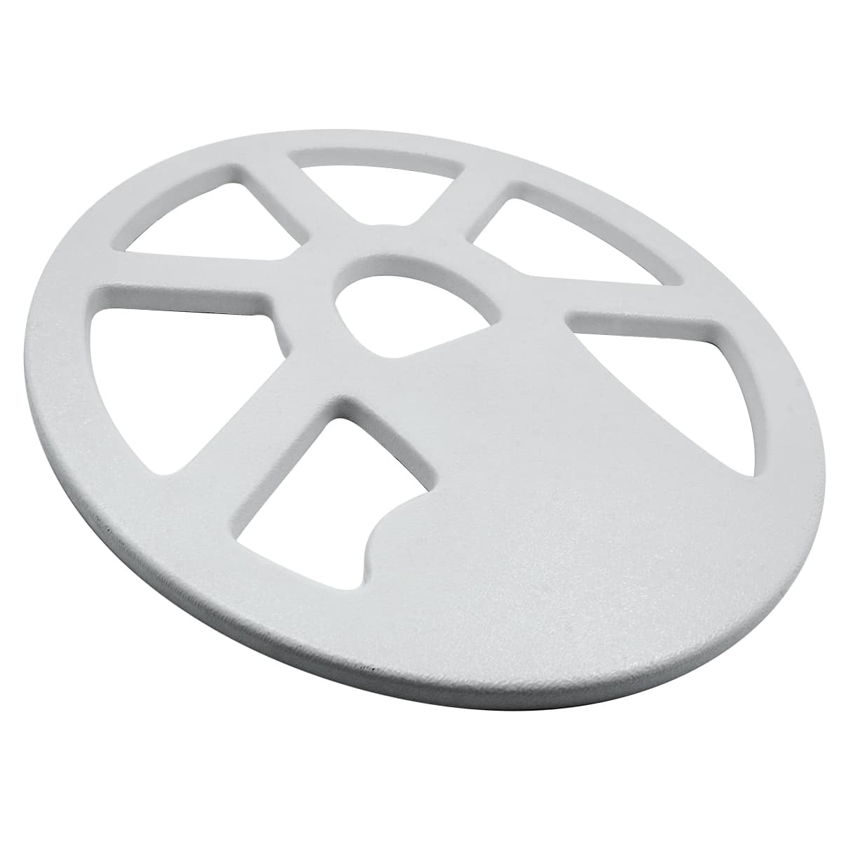 Tesoro 12 x 10" Spoked White Concentric Coil Cover