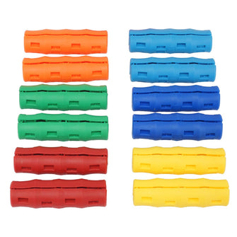​Snappy Grip Ergonomic Rainbow Assortment Bucket Handles 12 Pack