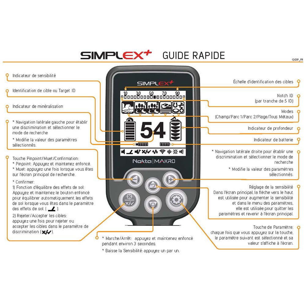 Nokta Simplex+ Quick Guide Digital– Serious Detecting