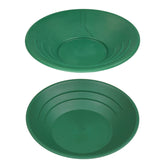 TerraX gold pan set package showing both 10 inch and 14 inch pans included