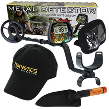 Teknetics Digitek Metal Detector with 7″ Elliptical Concentric Search Coil & Bonus Accessories