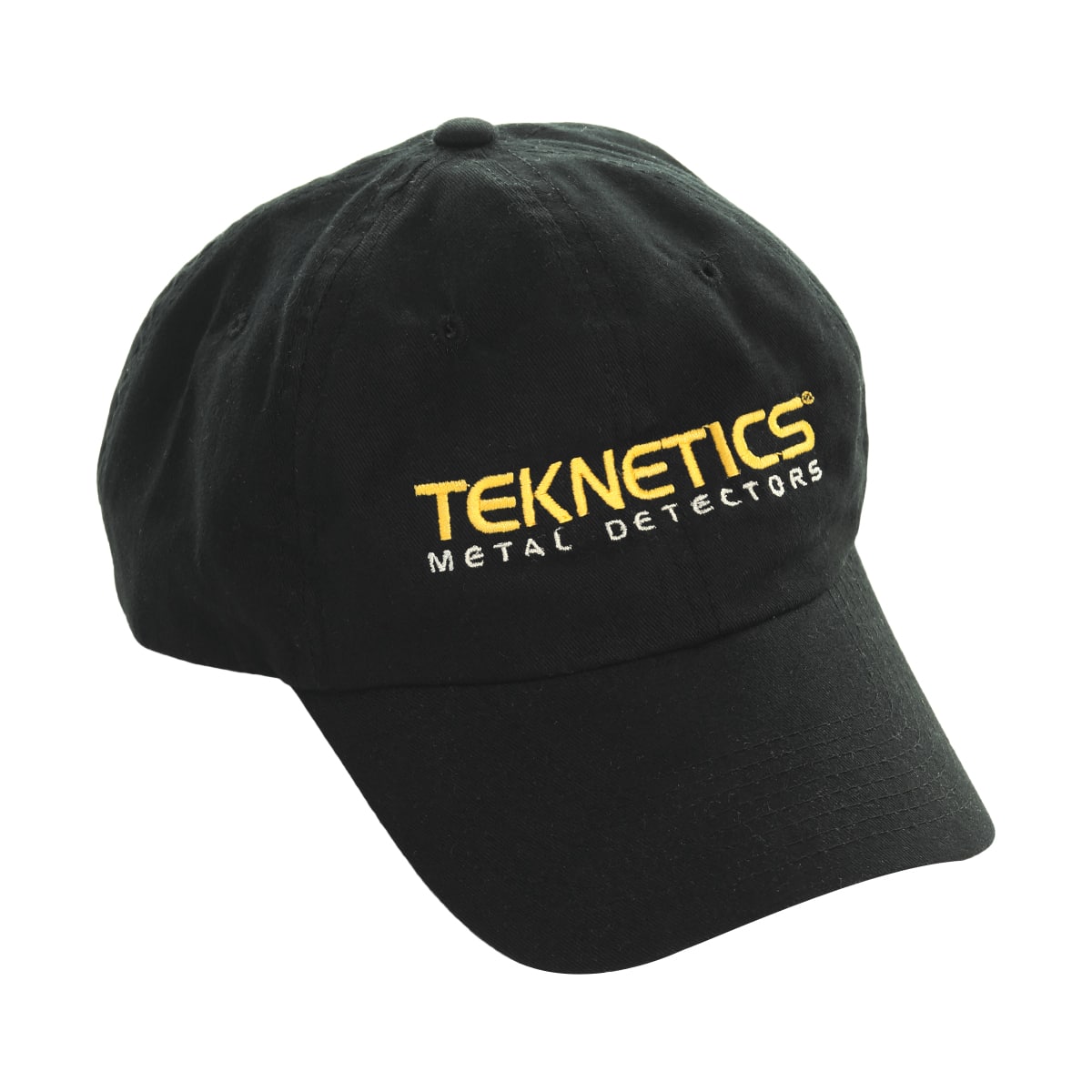 Teknetics Black Baseball Cap One Size Fits All with Fastener Strap