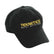 Teknetics Black Baseball Cap One Size Fits All with Fastener Strap