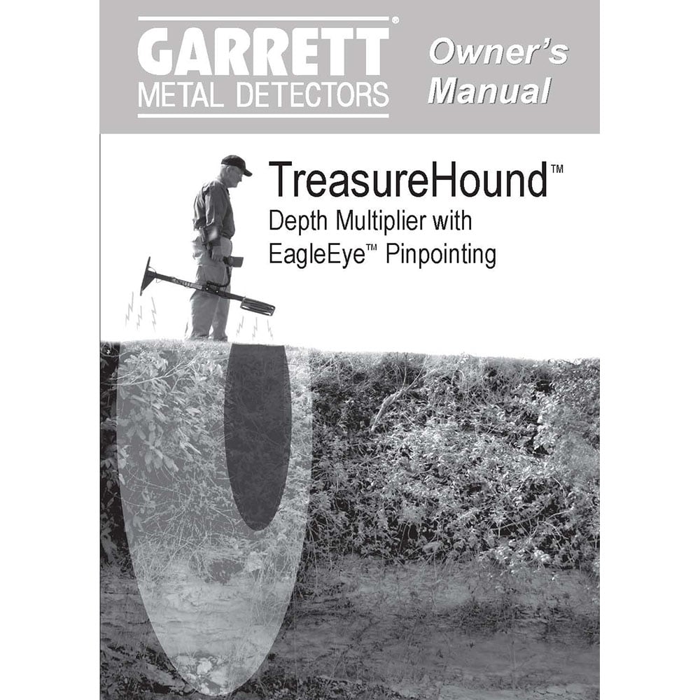 Garrett TreasureHound Instruction Manual Digital