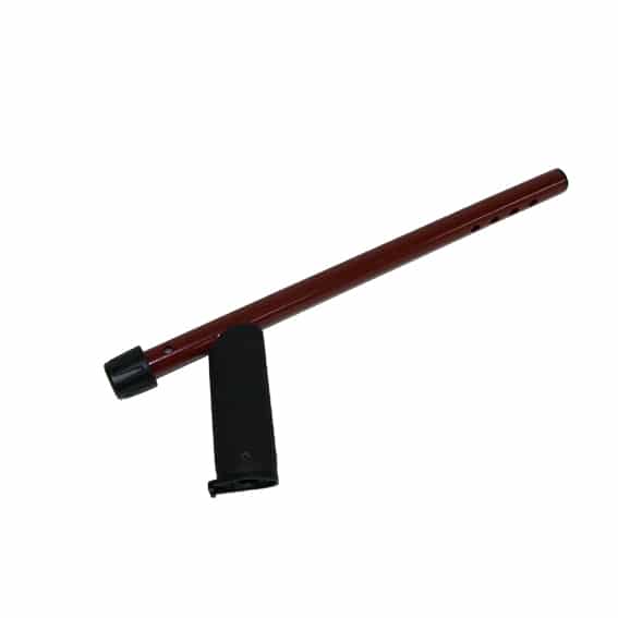 Minelab red upper shaft assembly for X-TERRA 30, 305, and 505 metal detectors