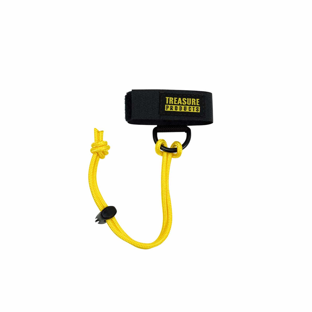 Treasure Products universal wrist strap with D-ring and hook and loop attachment for Vibra metal detectors