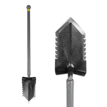 Lesche Sampson Pro-Series Ball Handle Shovel with Double Serrated Blade