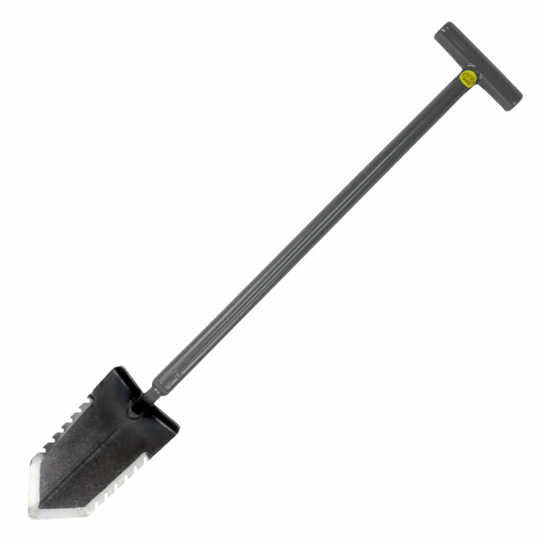 Lesche T-Handle 31" Heavy Duty Shovel with Double Serrated Blade