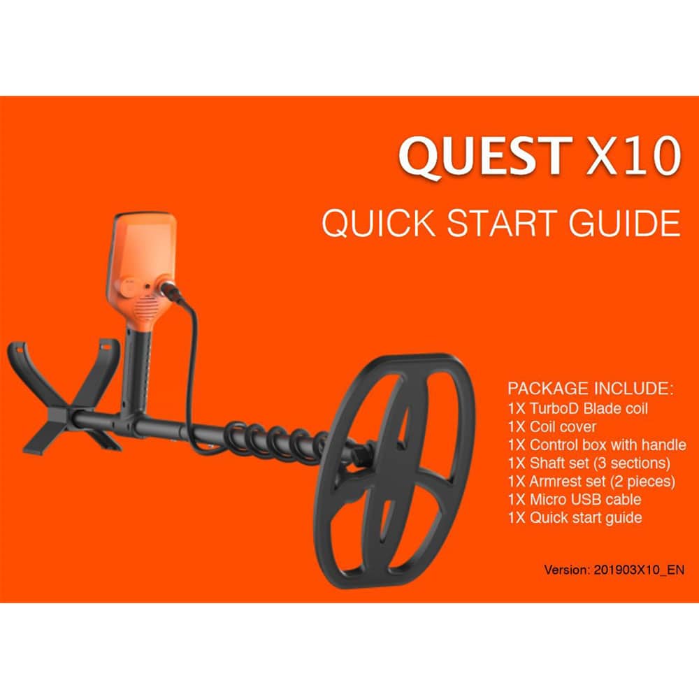 Quest X10 Quick Start Guide Digital