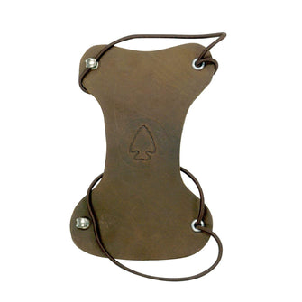 Serious Archery Kids Youth Arrow Long Armguard Brown Leather